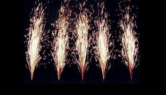 Feu d’artifice de scène à Lyon